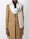 frayed edge scarf