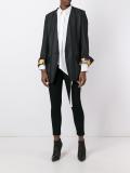striped blazer 