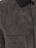 multi-pocket leather jacket