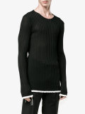 ribbed jumper
