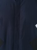 panelled colour block shirt