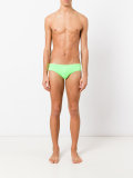 rear logo swim briefs