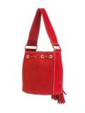 stitched bucket tote