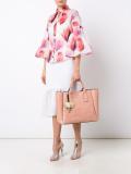 snakeskin tote 