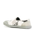 printed slip-on sneakers