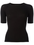 ribbed T-shirt
