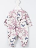 butterfly print baby grow set