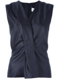 warp effect tank top