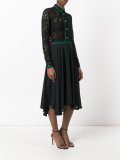 lace trim dress