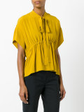 pussy bow fastening blouse 