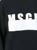 logo print sweatshirt