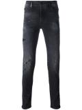 distressed skinny jeans