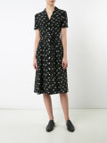 star-print dress