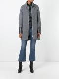 inner padding zipped coat