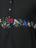 floral long sleeved henley