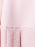 pleated mini dress