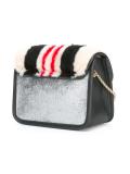 fur detail crossbody bag 