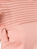 pleated panel blouse