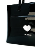 logo heart tote