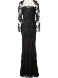 long lace dress