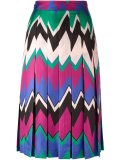 chevron print skirt 