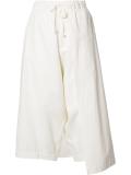 'Left Wrap' trousers