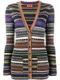 lurex stripe cardigan 