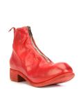 front zip ankle boots
