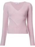 crossover sweater