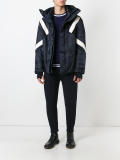 geometric padded jacket