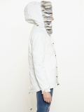 Cropped Mink Fur Lined Parka