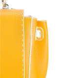 twist-front shoulder bag