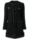 long bouclé jacket