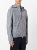 zip up hooded jacket 