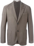 peaked lapel blazer