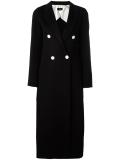 buttoned long coat