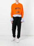elasticated hem trousers