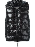 sleeveless quilted jacket