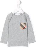 check pocket T-shirt