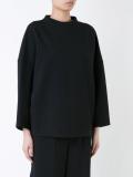 wide neck oversized jumper