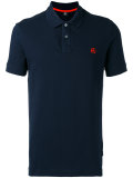 embroidered logo polo shirt 
