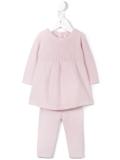 Diamond stitch trouser set