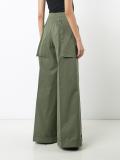 super flared trousers 