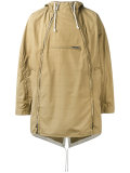checked parka