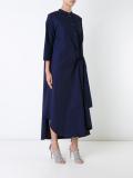 tie front maxi dress