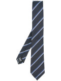 diagonal striped tie