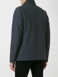 high neck rain jacket