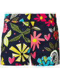 multicolour floral shorts