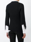 asymetric hem jumper