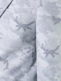 camouflage single breasted blazer